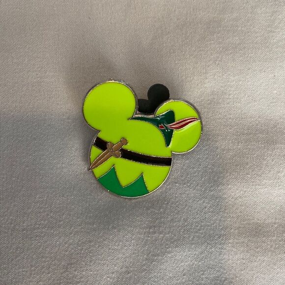 Disney Other - Mickey Mouse Icon Mystery Pouch - Peter Pan pin
